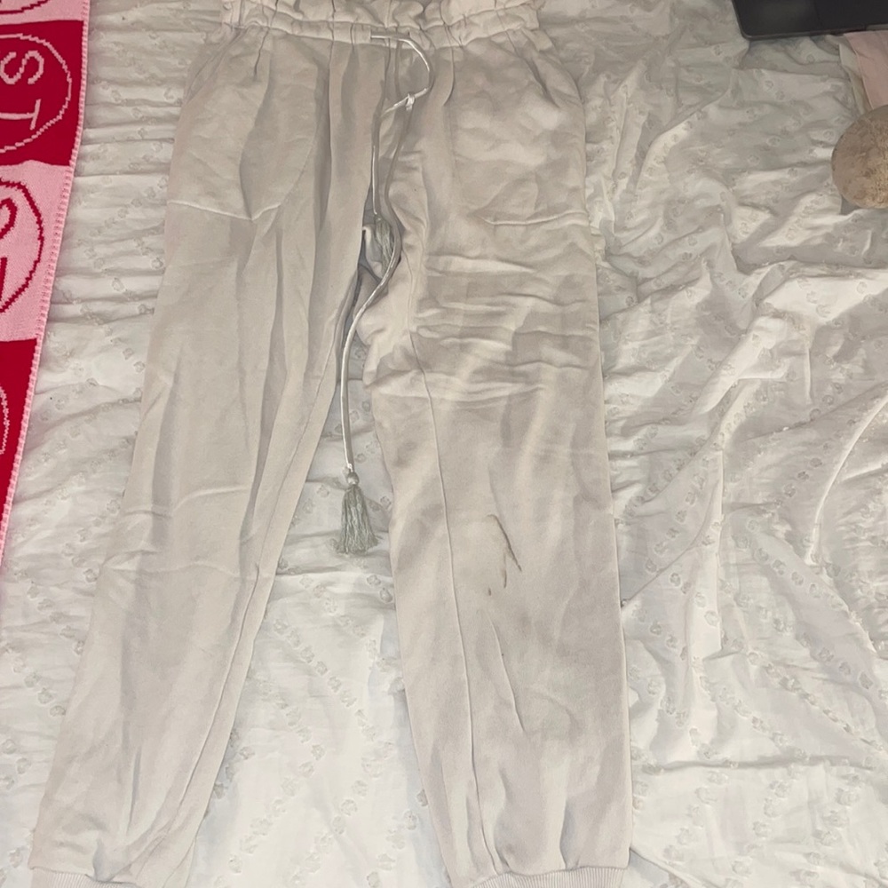 Something Navy Beige Sweats